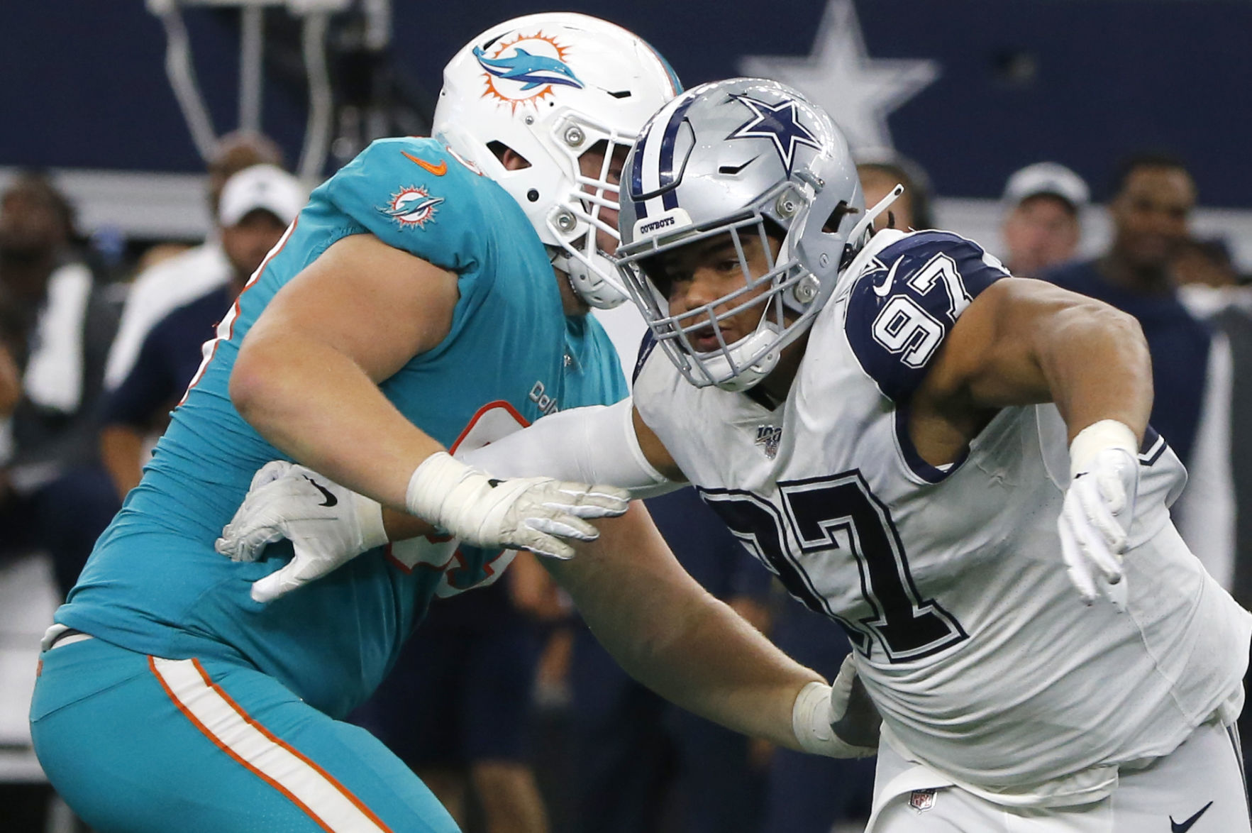 Michael Deiter - Dolphins Cowboys Week 3